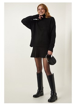 Happiness Istanbul 2-częściowy zestaw w kolorze czarnym ze sklepu Limango Polska w kategorii Swetry damskie - zdjęcie 178552460