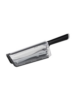 Tefal Nóż kuchenny &quot;Ever Sharp&quot; w kolorze srebrno-czarnym - dł. 16,5 cm ze sklepu Limango Polska w kategorii Noże kuchenne - zdjęcie 178552474