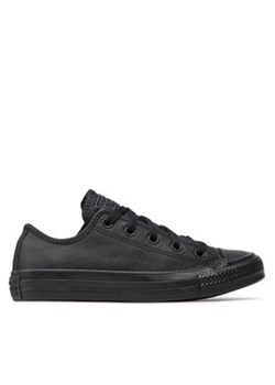 Converse Trampki Chuck Taylor All Star Mono Leather 135253C Czarny ze sklepu MODIVO w kategorii Trampki męskie - zdjęcie 178554842