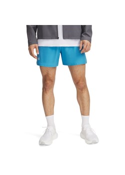 Męskie spodenki do biegania Under Armour UA Launch 5\'\' Short - niebieskie ze sklepu Sportstylestory.com w kategorii Spodenki męskie - zdjęcie 178555854