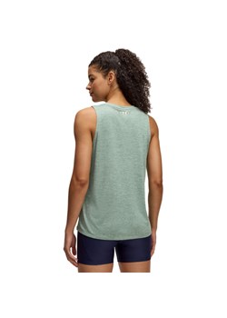 Damski top treningowy Under Armour Tech Tank Twist - zielony ze sklepu Sportstylestory.com w kategorii Bluzki damskie - zdjęcie 178555902