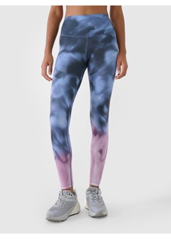 Damskie legginsy treningowe 4F 4FRSS25TFTIF408 - multikolor ze sklepu Sportstylestory.com w kategorii Spodnie damskie - zdjęcie 178556014