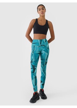 Damskie legginsy treningowe 4F 4FRSS25TFTIF408 - multikolor ze sklepu Sportstylestory.com w kategorii Spodnie damskie - zdjęcie 178556023