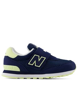 Buty New Balance PV515KF - granatowe ze sklepu streetstyle24.pl w kategorii Buty sportowe dziecięce - zdjęcie 178558094