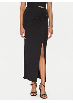 Guess Spódnica midi W5GD0E KAQL2 Czarny Regular Fit ze sklepu MODIVO w kategorii Spódnice - zdjęcie 178558793