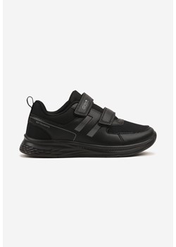 Czarne Buty Sportowe Sneakersy Zapinane na Rzep Telorea ze sklepu born2be.pl w kategorii Buty sportowe dziecięce - zdjęcie 178568072