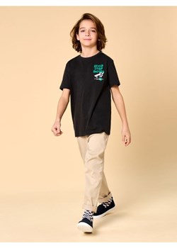 Sinsay - Koszulka z nadrukiem na plecach - szary ze sklepu Sinsay w kategorii T-shirty chłopięce - zdjęcie 178573163