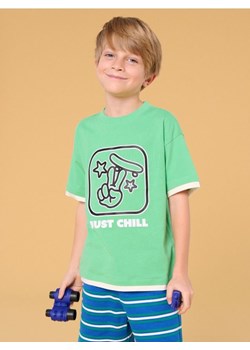 Sinsay - Koszulka - green spruce ze sklepu Sinsay w kategorii T-shirty chłopięce - zdjęcie 178573202