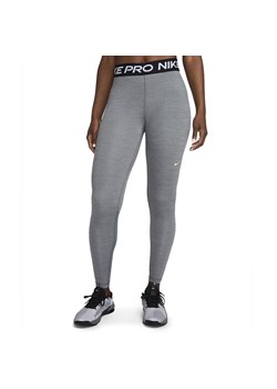 Legginsy Nike Pro CZ9779-084 - szare ze sklepu streetstyle24.pl w kategorii Spodnie damskie - zdjęcie 178574441