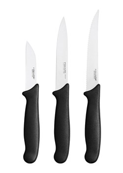 Fiskars 3-częściowy zestaw noży w kolorze czarno-srebrnym ze sklepu Limango Polska w kategorii Noże kuchenne - zdjęcie 178574634