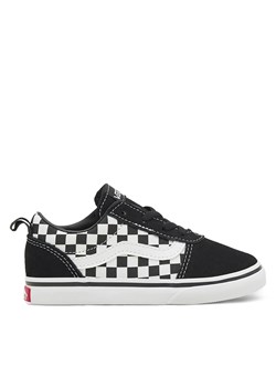 Tenisówki Vans Ward Slip-On VN0A3QU1PVJ1 Czarny ze sklepu eobuwie.pl w kategorii Trampki dziecięce - zdjęcie 178575163