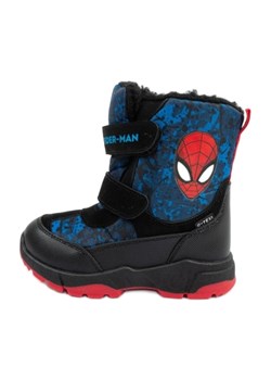 Buty, śniegowce Cerda SP012277 Spiderman czarne ze sklepu ButyModne.pl w kategorii Buty zimowe dziecięce - zdjęcie 178578013