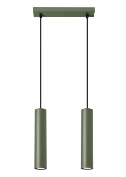 Podwójna oliwkowa lampa wisząca - 6X M058 Lexy ze sklepu Edinos.pl w kategorii Lampy sufitowe - zdjęcie 178579941