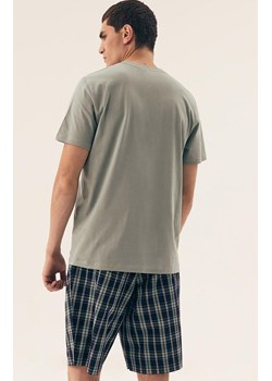 Henderson krótka piżama męska Dexter 42617-07X, Kolor zielony-wzór, Rozmiar 2XL, Henderson ze sklepu Intymna w kategorii Piżamy męskie - zdjęcie 178580153