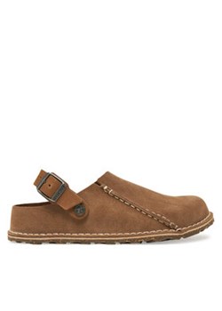 Birkenstock Klapki Lutry Premium 1025297 Beżowy ze sklepu MODIVO w kategorii Klapki damskie - zdjęcie 178580732
