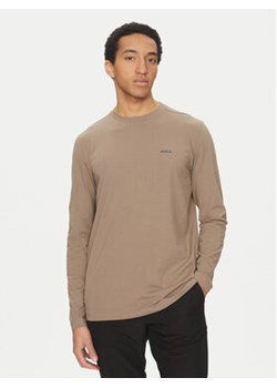 BOSS Longsleeve 50506365 Khaki Regular Fit ze sklepu MODIVO w kategorii T-shirty męskie - zdjęcie 178581234