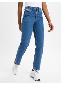 Calvin Klein Jeans Dżinsy proste Kobiety Bawełna light stone jednolity ze sklepu vangraaf w kategorii Jeansy damskie - zdjęcie 178582642