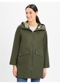 Barbour Damski płaszcz funkcjonalny - Heron Kobiety khaki jednolity ze sklepu vangraaf w kategorii Płaszcze damskie - zdjęcie 178582692