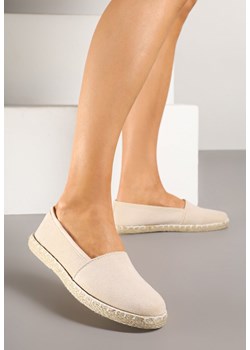 Beżowe Espadryle Vices na Podeszwie Zdobionej Plecionką Sesoriela ze sklepu renee.pl w kategorii Espadryle damskie - zdjęcie 178583550