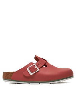 Birkenstock Klapki Boston Pro Le 1026241 Czerwony ze sklepu MODIVO w kategorii Klapki damskie - zdjęcie 178585761