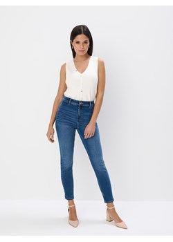 Mohito - Jeansy skinny - niebieski ze sklepu Mohito w kategorii Jeansy damskie - zdjęcie 178587691