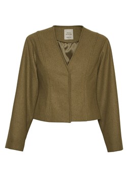 MOSS COPENHAGEN Blezer &quot;Isabelle&quot; w kolorze khaki ze sklepu Limango Polska w kategorii Marynarki damskie - zdjęcie 178588811