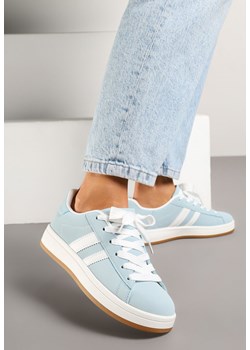 Niebieskie Sneakersy z Dwoma Paskami Galtewi ze sklepu born2be.pl w kategorii Buty sportowe damskie - zdjęcie 178591043