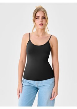 Sinsay - Top w stylu basic - czarny ze sklepu Sinsay w kategorii Bluzki damskie - zdjęcie 178592752