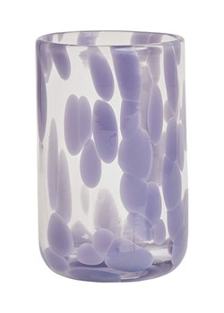 OYOY living design Szklanka &quot;Jali&quot; w kolorze fioletowym - wys. 10,5 x Ø 6,8 cm ze sklepu Limango Polska w kategorii Naczynia - zdjęcie 178594222