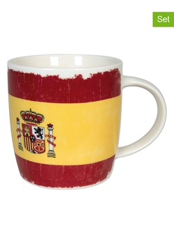 Könitz Kubki jumbo (2 szt.) &quot;Spain&quot; w kolorze czerwono-żółtym - 400 ml ze sklepu Limango Polska w kategorii Kubki - zdjęcie 178594332