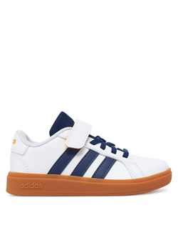 Sneakersy adidas Grand Court 2.0 JI0973 Biały ze sklepu eobuwie.pl w kategorii Buty sportowe dziecięce - zdjęcie 178595011