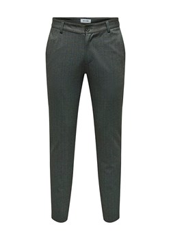 ONLY &amp; SONS Spodnie chino &quot;Mark&quot; w kolorze ciemnozielonym ze sklepu Limango Polska w kategorii Spodnie męskie - zdjęcie 178595781