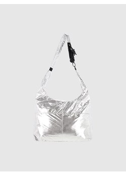 Damska torba na ramię 4F 4FRSS25ASBGU085 - srebrna ze sklepu Sportstylestory.com w kategorii Torby Shopper bag - zdjęcie 178599162