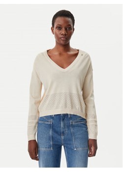 Gaudi Sweter 511BD53022 Beżowy Regular Fit ze sklepu MODIVO w kategorii Swetry damskie - zdjęcie 178599484