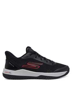 Buty do tenisa Skechers Viper Court Pro 246069/BKRD Czarny ze sklepu eobuwie.pl w kategorii Buty sportowe męskie - zdjęcie 178601681