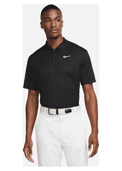 Męska koszulka polo do golfa Nike Dri-FIT Victory - Czerń ze sklepu Nike poland w kategorii T-shirty męskie - zdjęcie 178602061