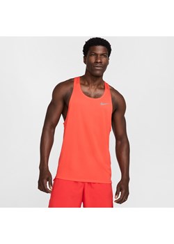 Męska koszulka bez rękawów do biegania Dri-FIT Nike Fast - Czerwony ze sklepu Nike poland w kategorii T-shirty męskie - zdjęcie 178602143