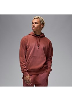 Męska bluza z kapturem Jordan Flight Fleece - Brązowy ze sklepu Nike poland w kategorii Bluzy męskie - zdjęcie 178602750