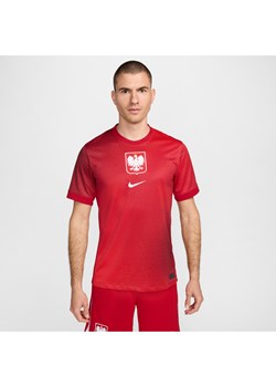 Męska koszulka piłkarska Nike Dri-FIT Polska Stadium 2024/25 (wersja wyjazdowa) – replika - Czerwony ze sklepu Nike poland w kategorii T-shirty męskie - zdjęcie 178602862