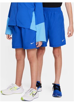 Spodenki treningowe Dri-FIT dla dużych dzieci Nike Multi - Niebieski ze sklepu Nike poland w kategorii Spodenki chłopięce - zdjęcie 178602882
