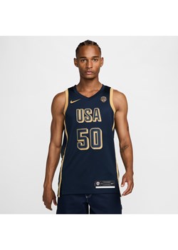 Męska koszulka do koszykówki Nike USAB Limited – replika - Niebieski ze sklepu Nike poland w kategorii T-shirty męskie - zdjęcie 178603074