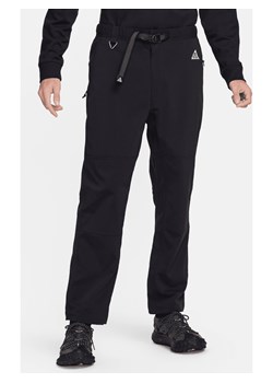 Męskie spodnie trekkingowe z ochroną przed promieniowaniem UV Nike ACG - Czerń ze sklepu Nike poland w kategorii Spodnie męskie - zdjęcie 178603163