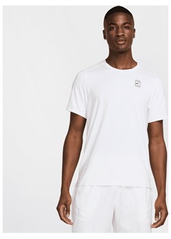 Męska koszulka do tenisa Dri-FIT NikeCourt Advantage - Biel ze sklepu Nike poland w kategorii T-shirty męskie - zdjęcie 178603182