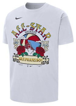 T-shirt męski Nike NBA Max90 All-Star Weekend 2025 - Biel ze sklepu Nike poland w kategorii T-shirty męskie - zdjęcie 178603201