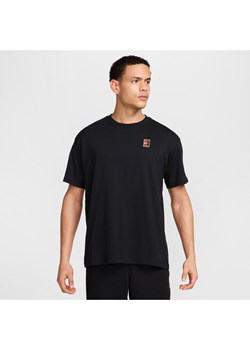 Męski T-shirt do tenisa Max90 NikeCourt - Czerń ze sklepu Nike poland w kategorii T-shirty męskie - zdjęcie 178603431