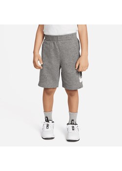 Spodenki dla maluchów Nike Sportswear - Szary ze sklepu Nike poland w kategorii Spodenki chłopięce - zdjęcie 178603502