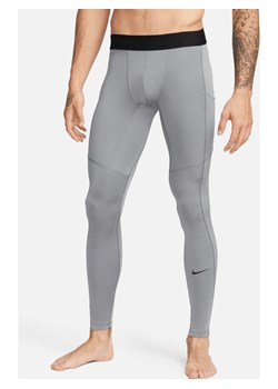 Męskie legginsy do fitnessu Dri-FIT Nike Pro - Szary ze sklepu Nike poland w kategorii Spodnie męskie - zdjęcie 178603554