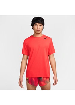 Męska koszulka z krótkim rękawem do biegania Dri-FIT ADV Nike AeroSwift - Czerwony ze sklepu Nike poland w kategorii T-shirty męskie - zdjęcie 178603603