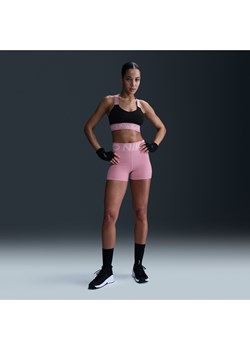 Damskie kolarki z wysokim stanem 8 cm Nike Pro Sculpt - Różowy ze sklepu Nike poland w kategorii Szorty - zdjęcie 178603684