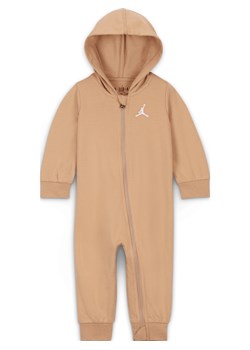 Pajacyk dla niemowląt Jordan Jumpman (0–9 M) - Brązowy ze sklepu Nike poland w kategorii Odzież dla niemowląt - zdjęcie 178603861